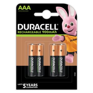 Pila recargable DURACELL HR03 AAA