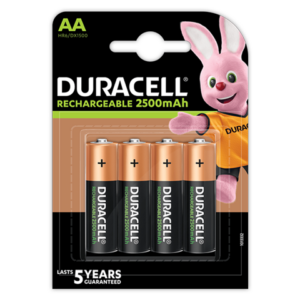 Pila recargable DURACELL HR06 AA