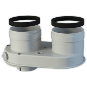 Desdoblador salida FIG Ø 80 mm H/H