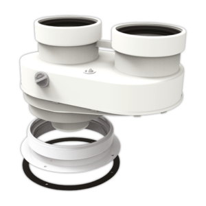 Desdoblador salida FIG Ø 80 mm H/H