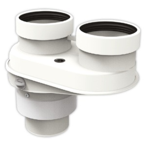 Desdoblador salida FIG Ø 80 mm H/H