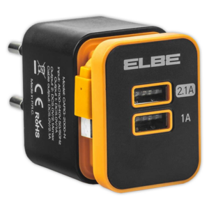Cargador USB ELBE CARG-2000-N