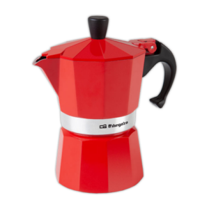 Cafetera italiana ORBEGOZO KFR340 A Rojo