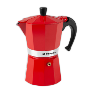 Cafetera italiana ORBEGOZO KFR640 A Rojo