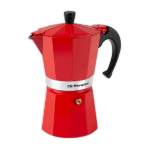 Cafetera italiana ORBEGOZO KFR940   Rojo