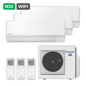 Aire PANASONIC SPLITx3 KIT-3TZ252535-ZKE