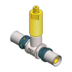 Llave esfera recta 32 Prensado RF/U