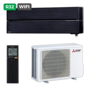 Aire MITSUBISHI SPLIT MSZ-LN25VG2B Negro