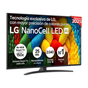 Televisor NANO LED LG 55NANO81A6A