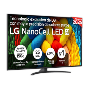 Televisor NANO LED LG 65NANO81A6A