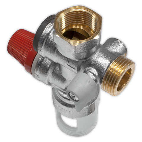 Válvula de Seguridad con Grifo 3/4 Ariston ESTANDAR