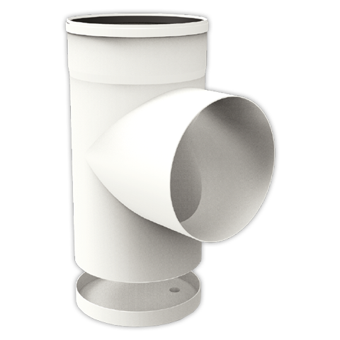 Recoge Condensados Te FIG Ø 160 mm M/H para Bomba de Calor
