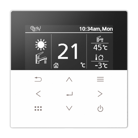 Mando de Pared Panasonic CZ-RTW1 para Aquarea K y L