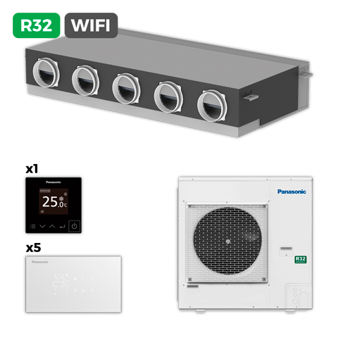 Aire PANASONIC CONDUCTOS KIT-100PQ51Z5