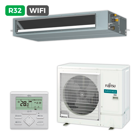 Aire Acondicionado Fujitsu Conductos ACY80-KA 8,5 kW R32