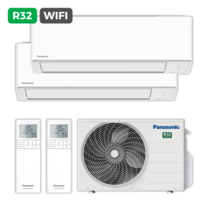 Aire PANASONIC SPLITx2 KIT-2TZ3535-CKE