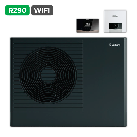 Aerotermia VAILLANT Monoblock 8 kW R290 para Calefacción