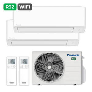 Aire PANASONIC SPLITx2 KIT-2TZ2535-CBE