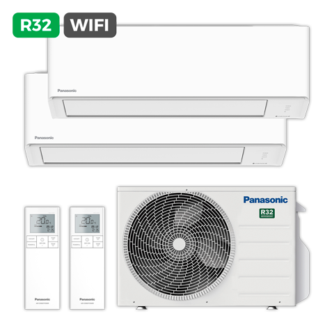 Aire PANASONIC SPLITx2 KIT-2TZ2535-CBE