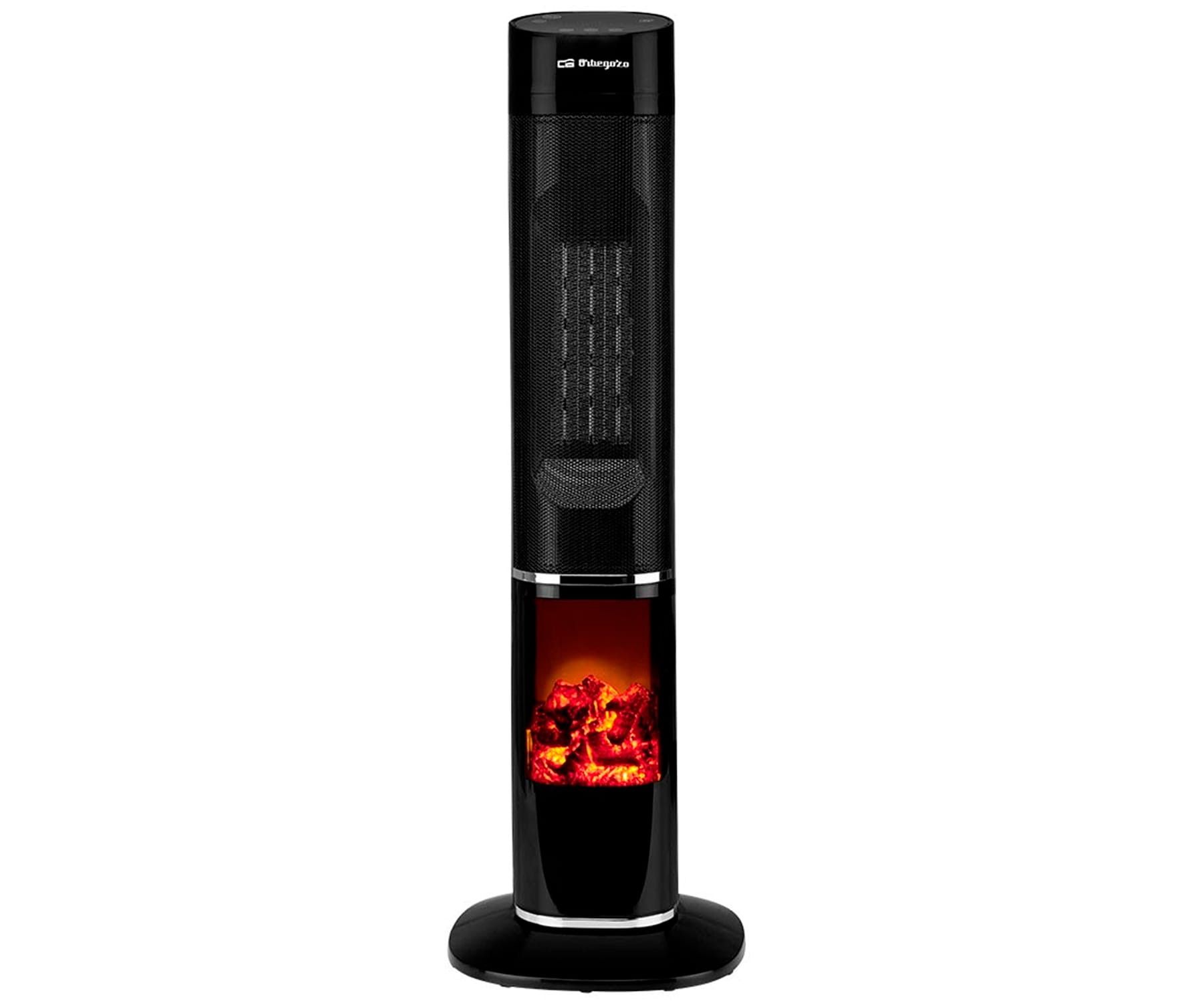 Calefactor Cerámico de Torre Orbegozo CR 5039 Negro 2000W con Mando