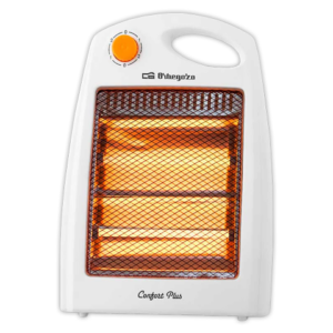 Estufa de Cuarzo Infrarrojos Orbegozo BP5007 800W Sensor Antivuelco
