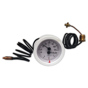 Termomanómetro SIME Ø52mm 0-4bar 0-120°C