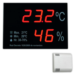 Termómetro-Higrómetro DTH-I 50°C/99% HR - Multimarca