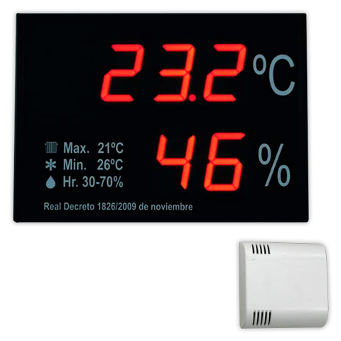 Termómetro-Higrómetro DTH-I 50°C/99% HR - Multimarca